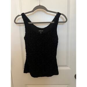 Paisley Sky Women's Floral Lace Sleeveless Black XS Top Y2K Witchy Whimsygoth